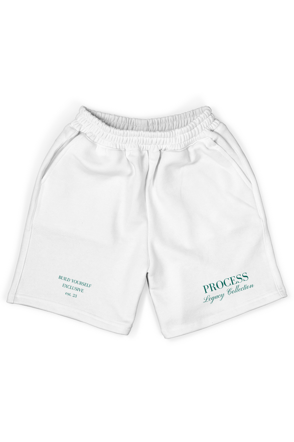 Legacy Shorts - White/Green