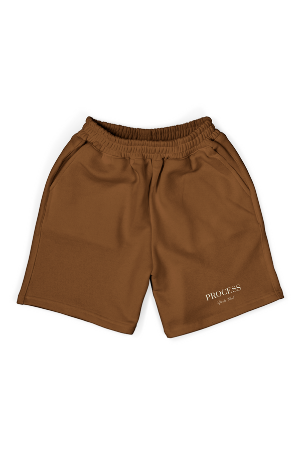 Sports Club Shorts - Brown